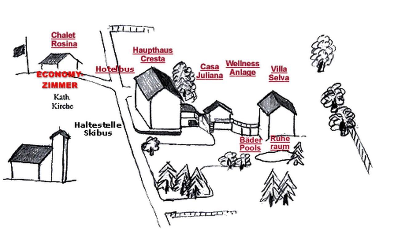 Hotel Cresta Flims Exterior foto